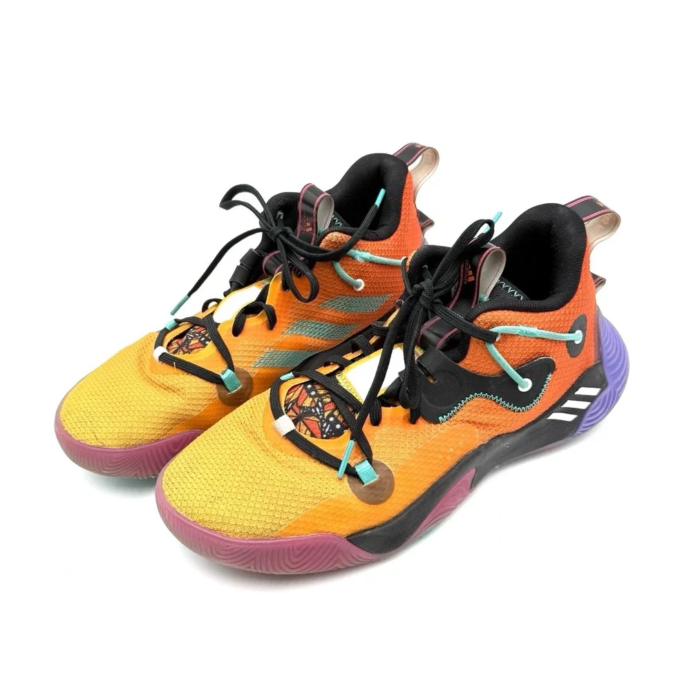 adidas D.O.N. Issue 4 Day Of The Dead GZ2570 Dia De Los Muertos Men's Size 9.5